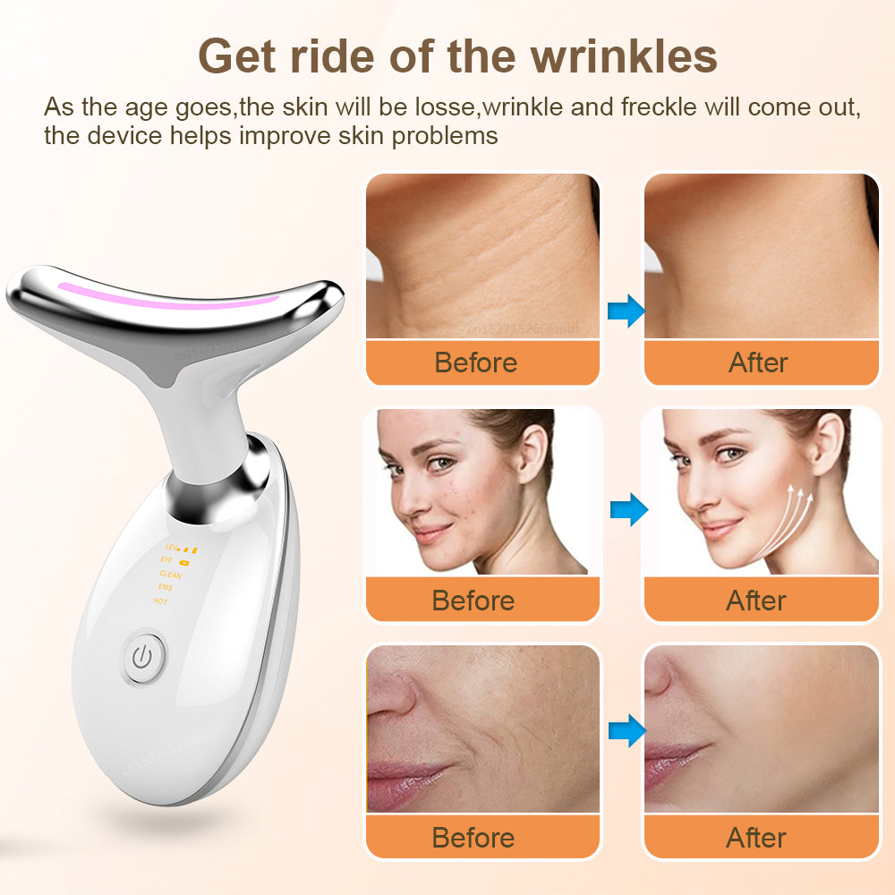 FaceLift - Renew your skin and revitalize your beauty with the Phototherapy Massager.
