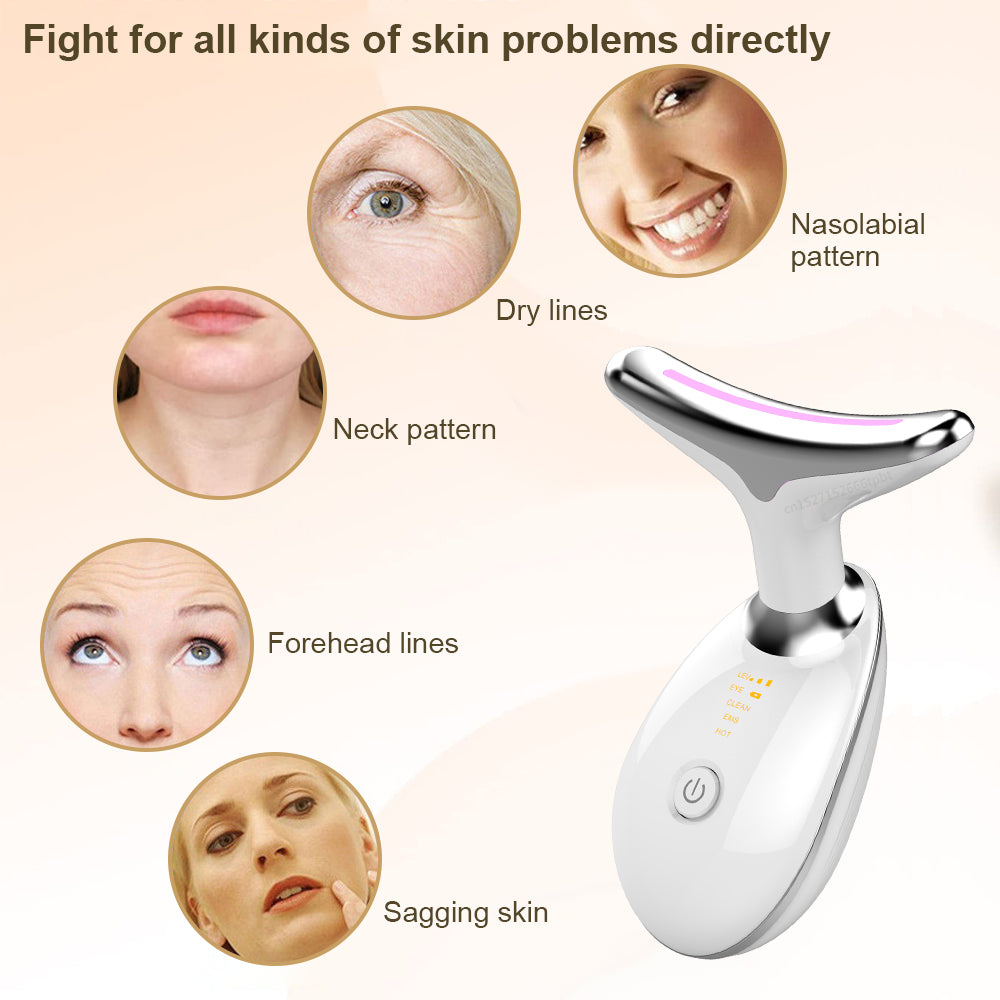 FaceLift - Renew your skin and revitalize your beauty with the Phototherapy Massager.