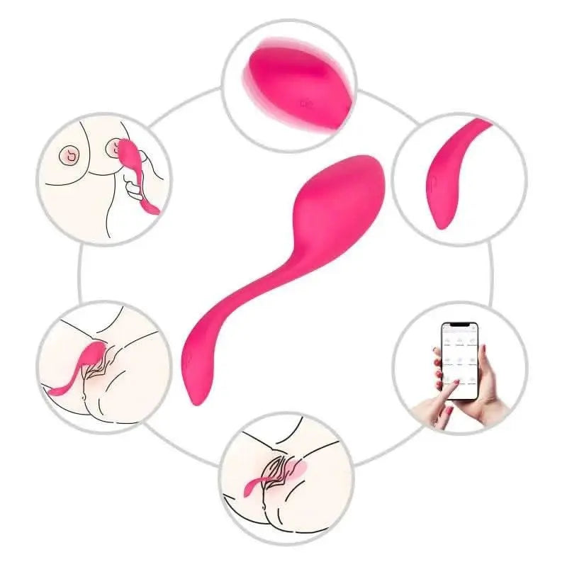 Vibrator Flamingo - Mobile App Control - Divine Beauty