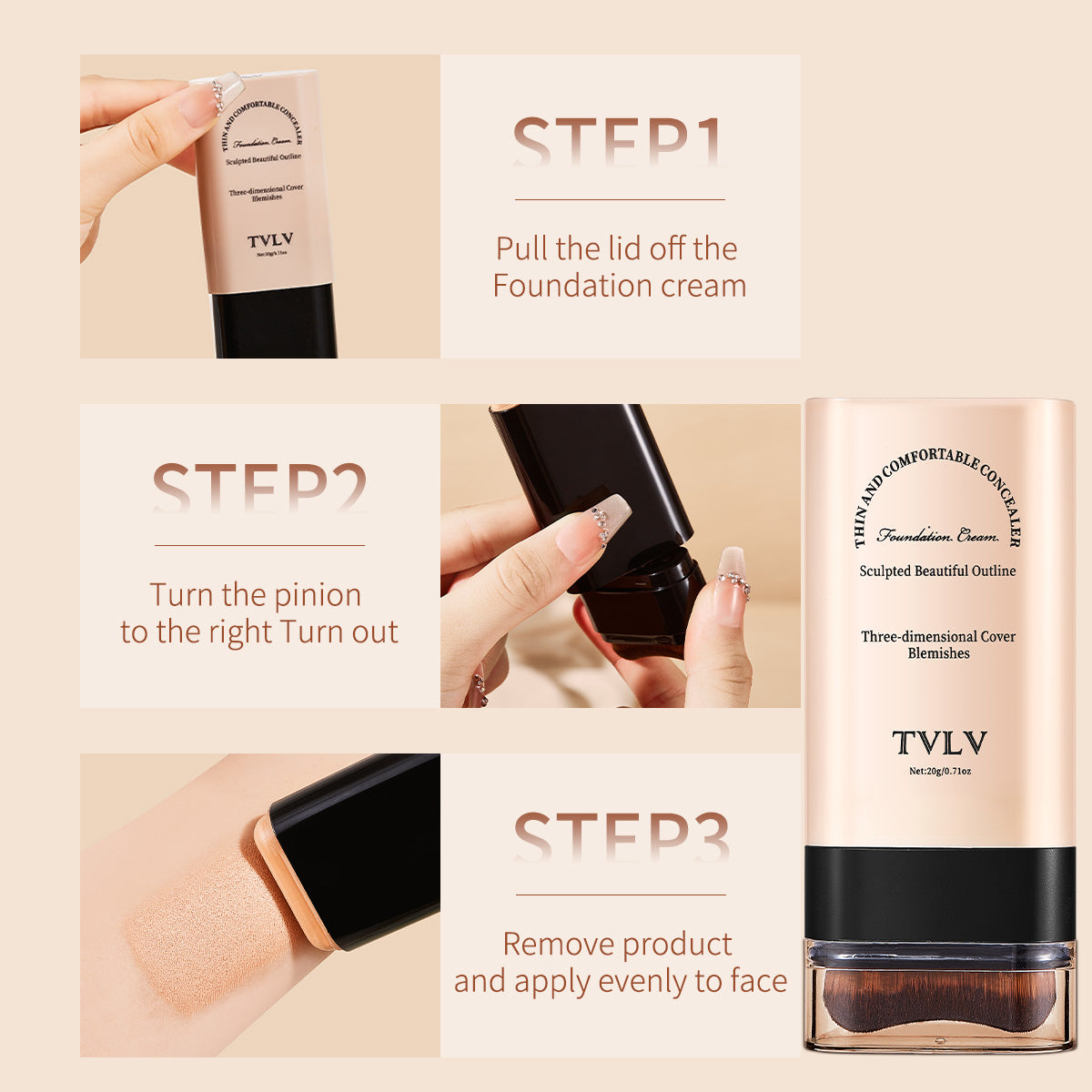 Eraser Foundation Stick 5-in-1 – The Secret to Impeccable Skin!