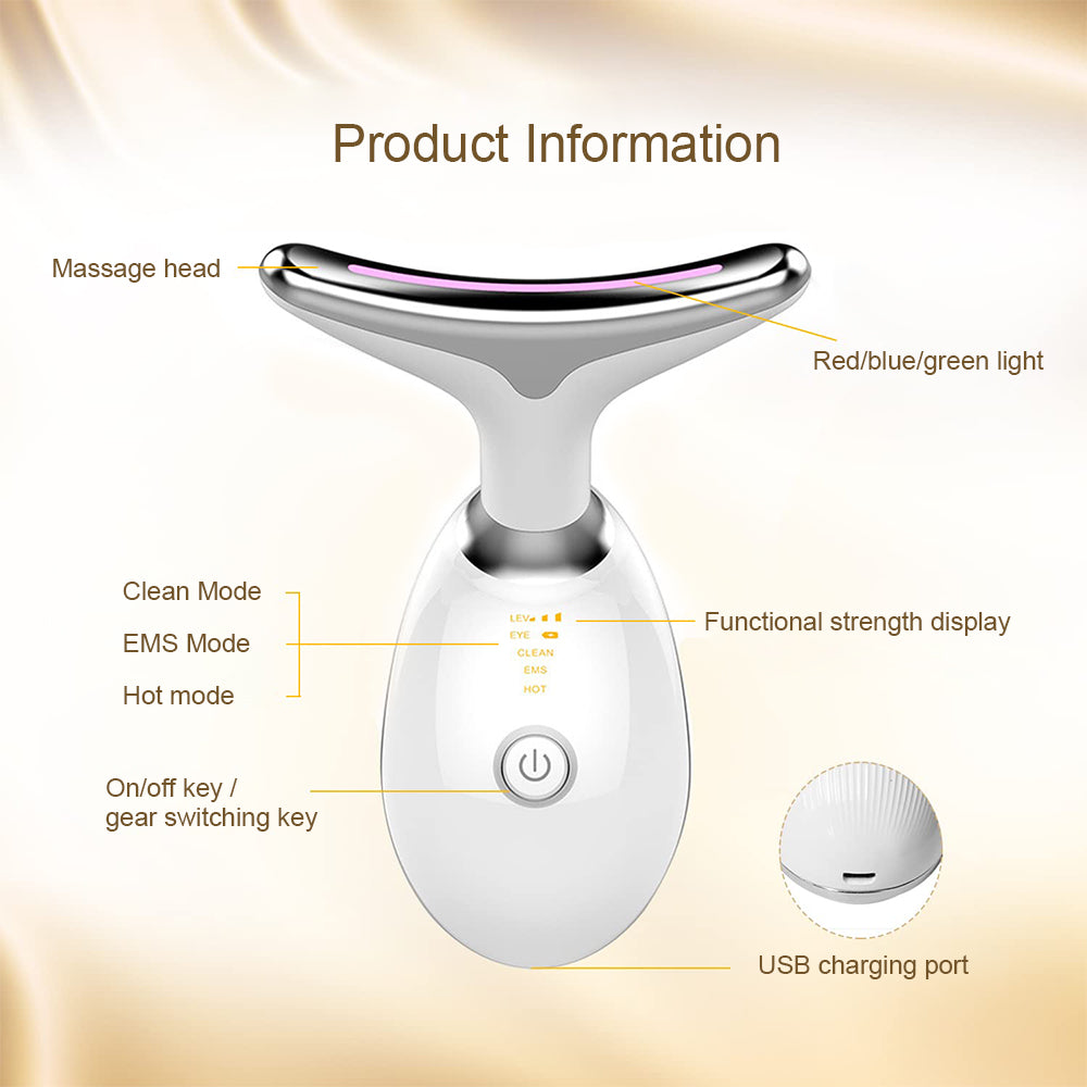FaceLift - Renew your skin and revitalize your beauty with the Phototherapy Massager.