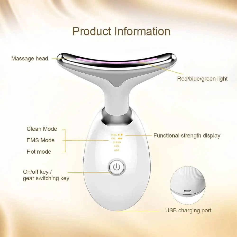 FaceLift - Renew your skin and revitalize your beauty with the Phototherapy Massager. - Divine Beauty