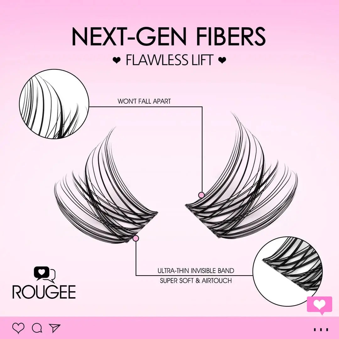 Lash Extensions at home  - Invisible Band