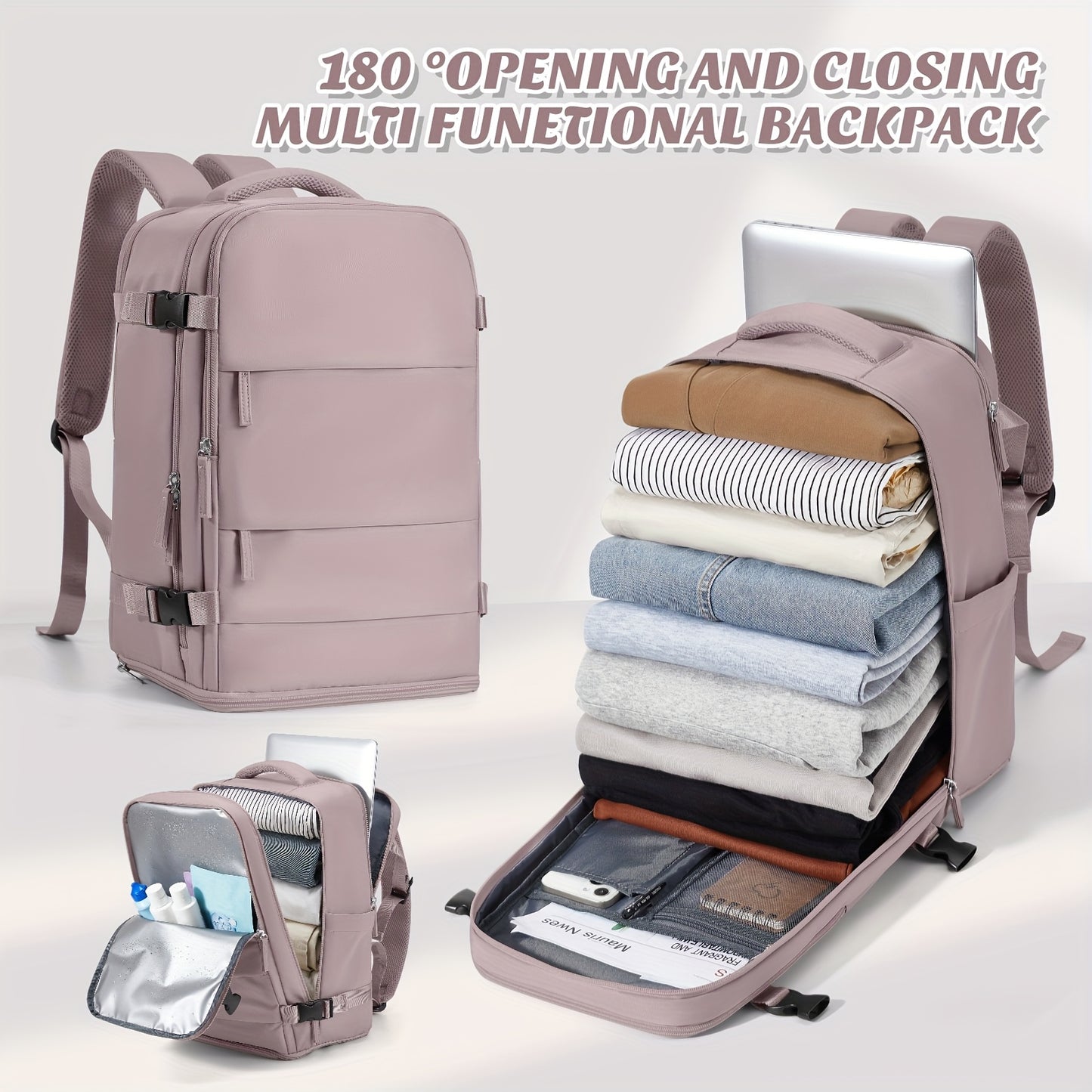 Ryanair handbagage 40x20x25 inch handbagagetas voor onder de stoel Nieuwe Easyjet handbagage-rugzak Handbagage-rugzak Rugzak Casual dagrugzak Schooltas Geschikt voor 35,56 cm Laptop