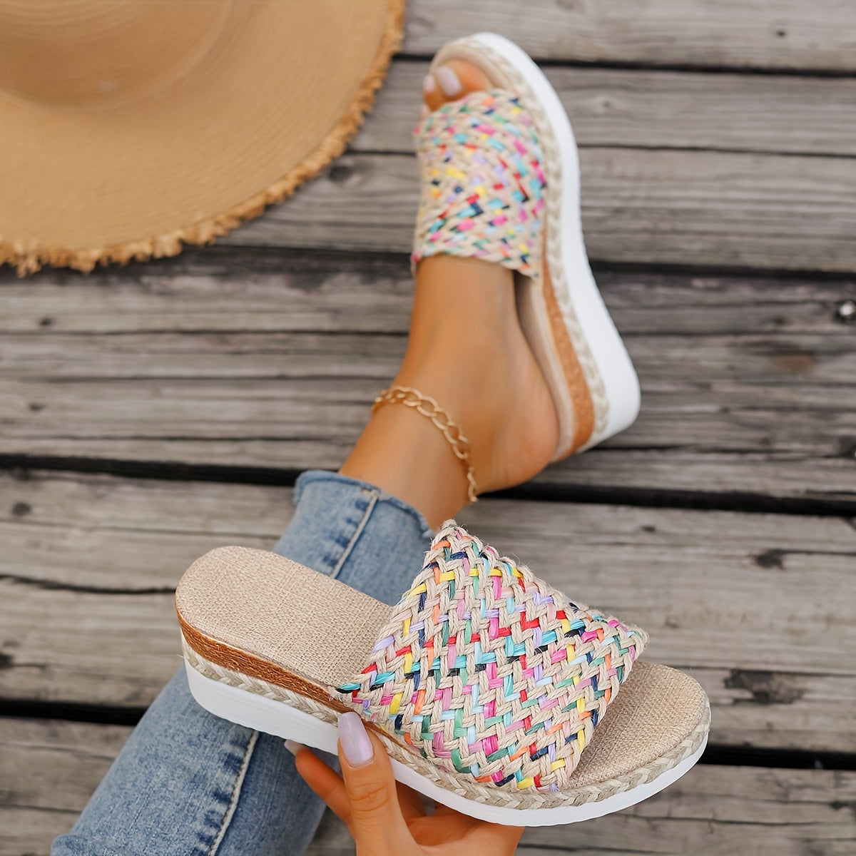 Platform Slip On Summer Comfort