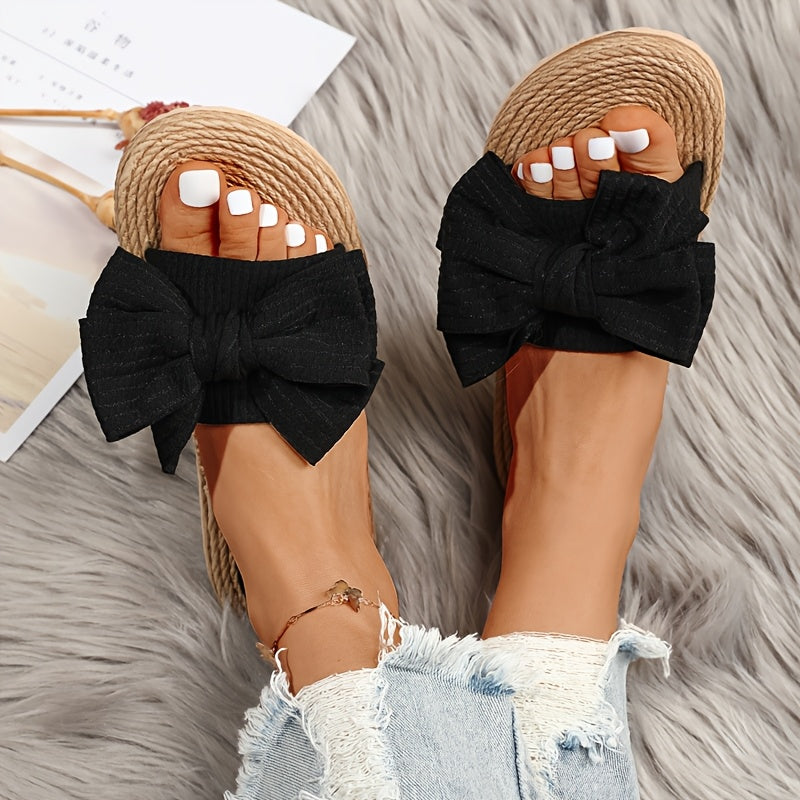 Women's Slide Sandals - Casual Flat Summer
