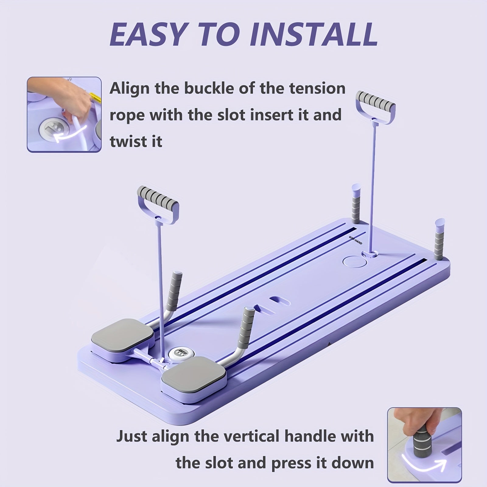 5 In1 Pilates Board Portable