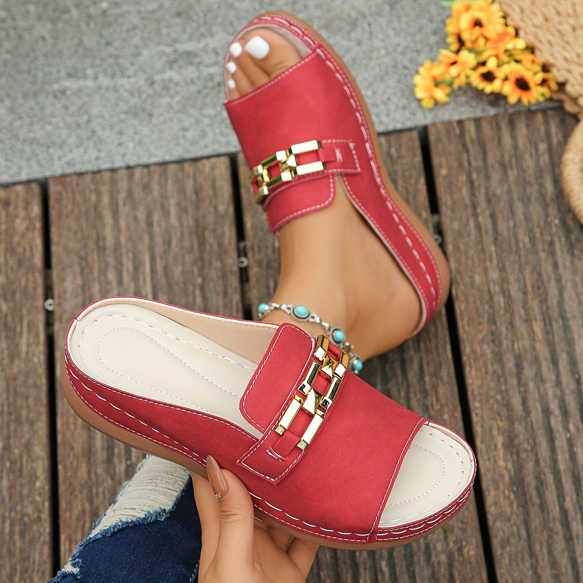 Summer New Fashion Versatile Sandals