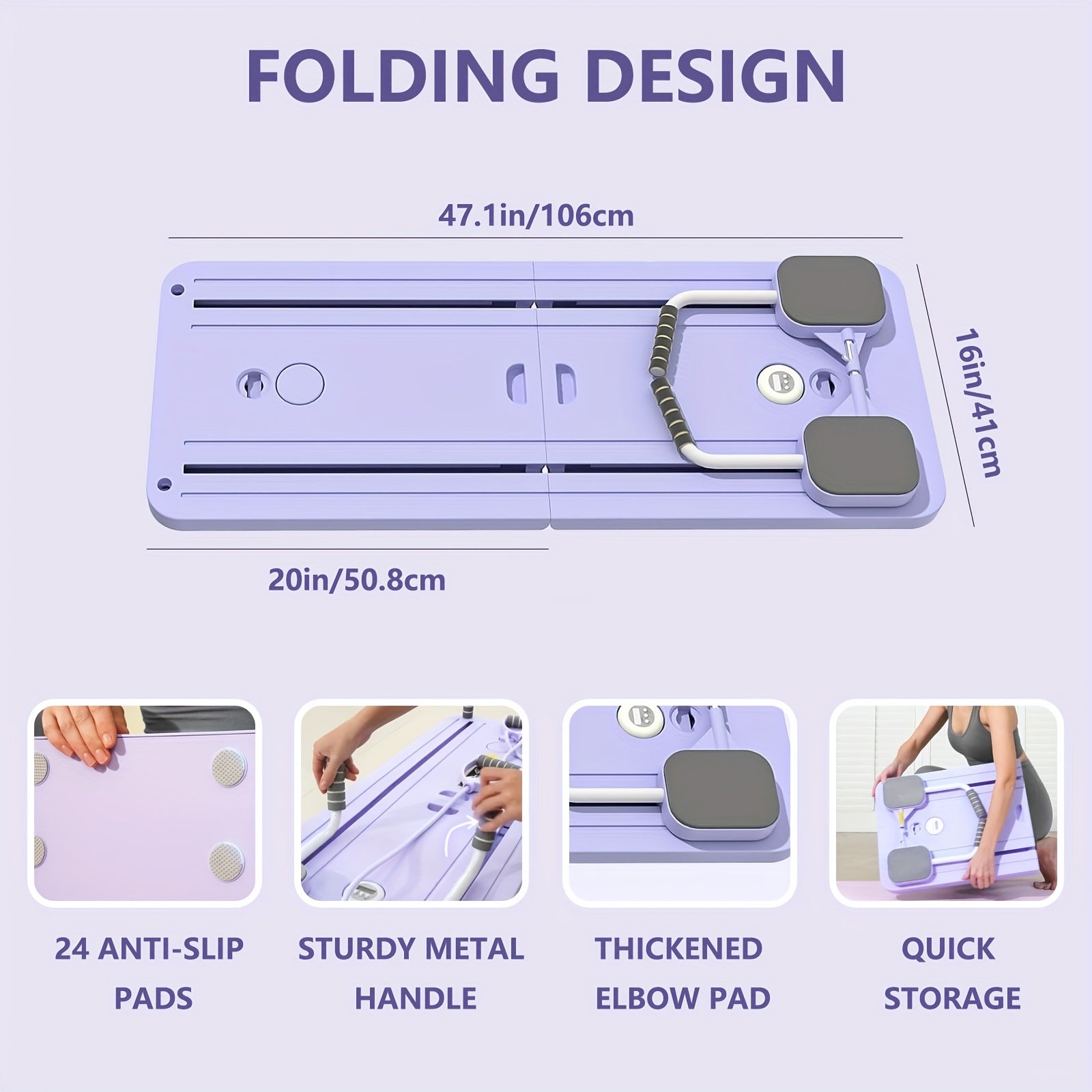5 In1 Pilates Board Portable