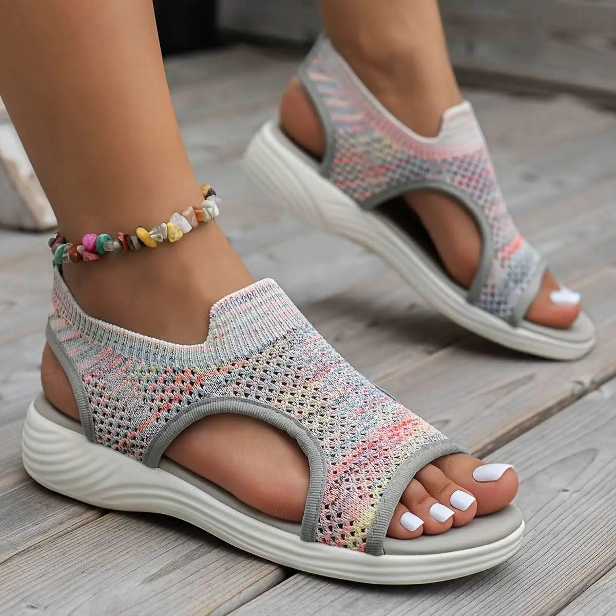 Women'S Casual Sandals - Divine Beauty