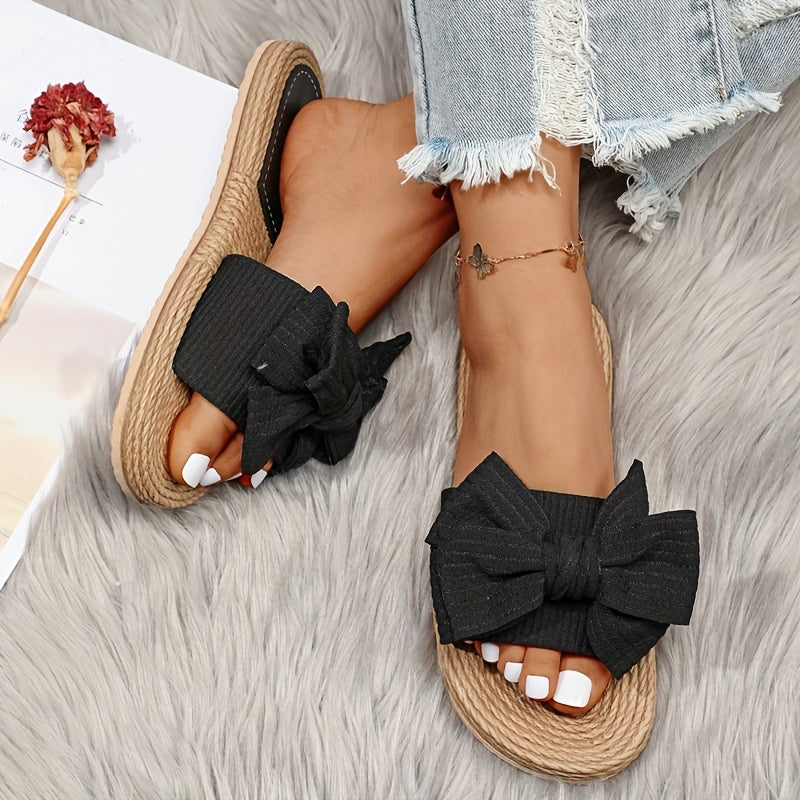 Women's Slide Sandals - Casual Flat Summer