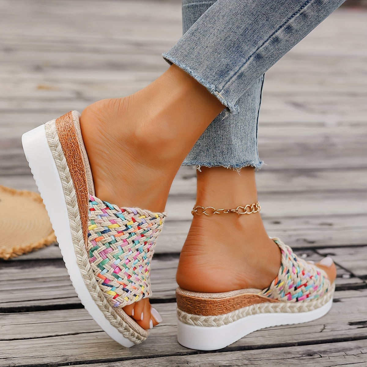 Platform Slip On Summer Comfort