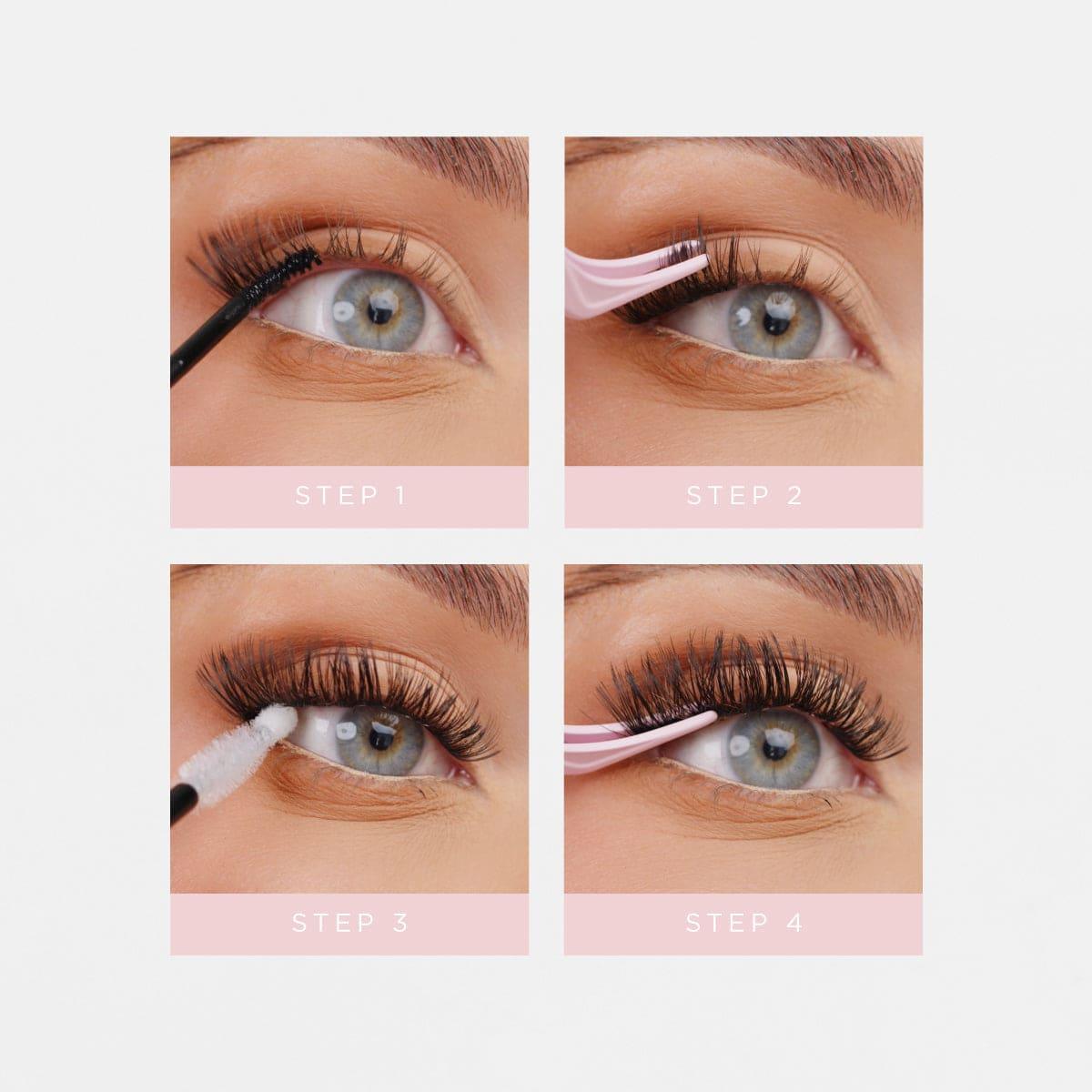 KIT DIY LASH - Lash Extensions at home - Invisible Band