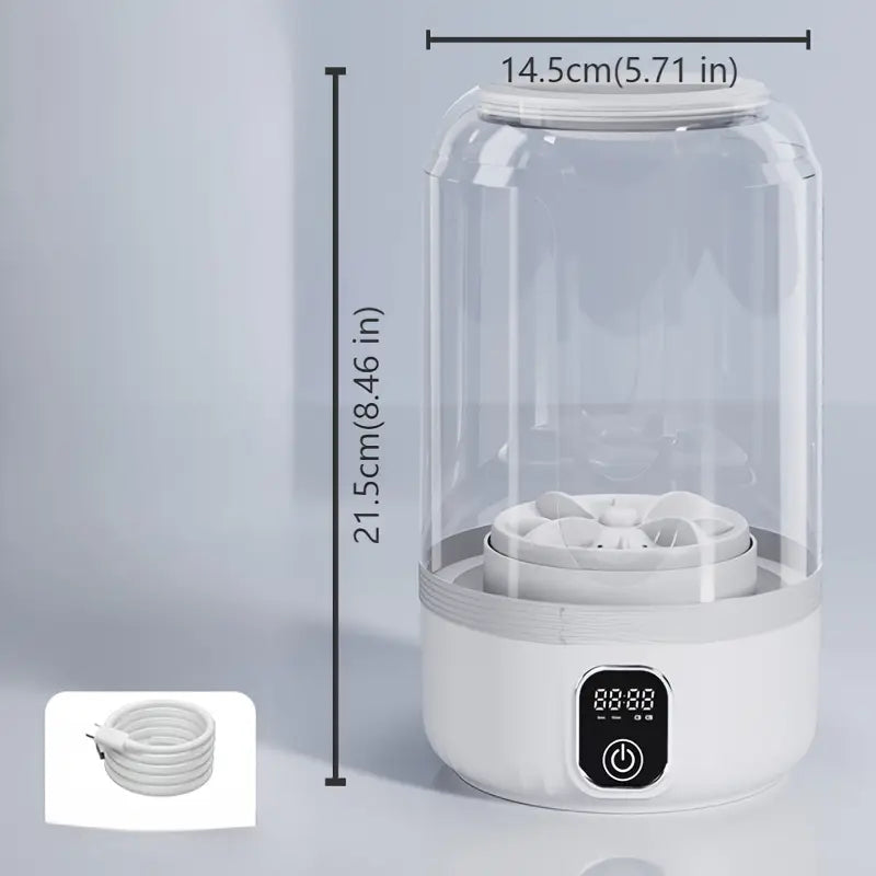 Divine Wash™ draagbare mini-wasmachine: reiniging, verzorging en gemak in één slim apparaat!