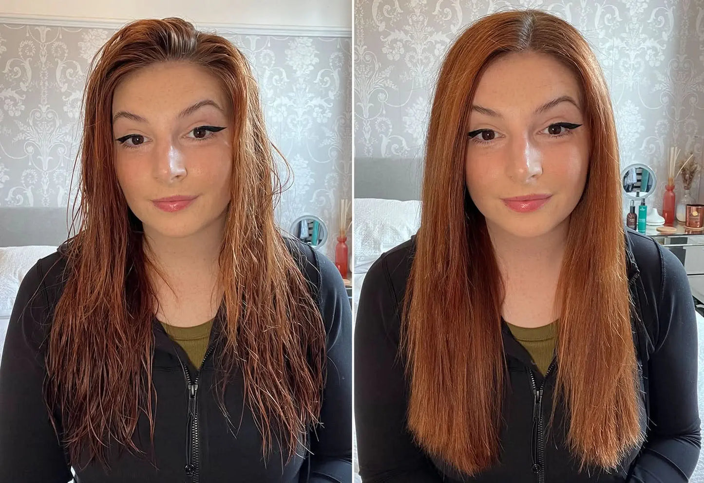 2-in-1 Hair Straightener & Dryer