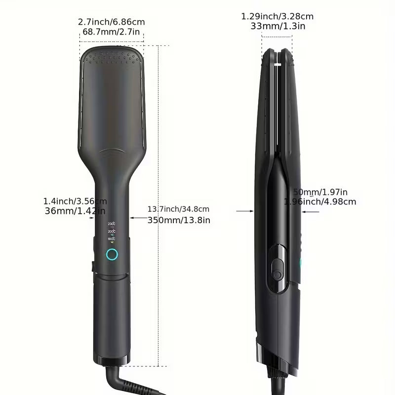 2-in-1 Hair Straightener & Dryer