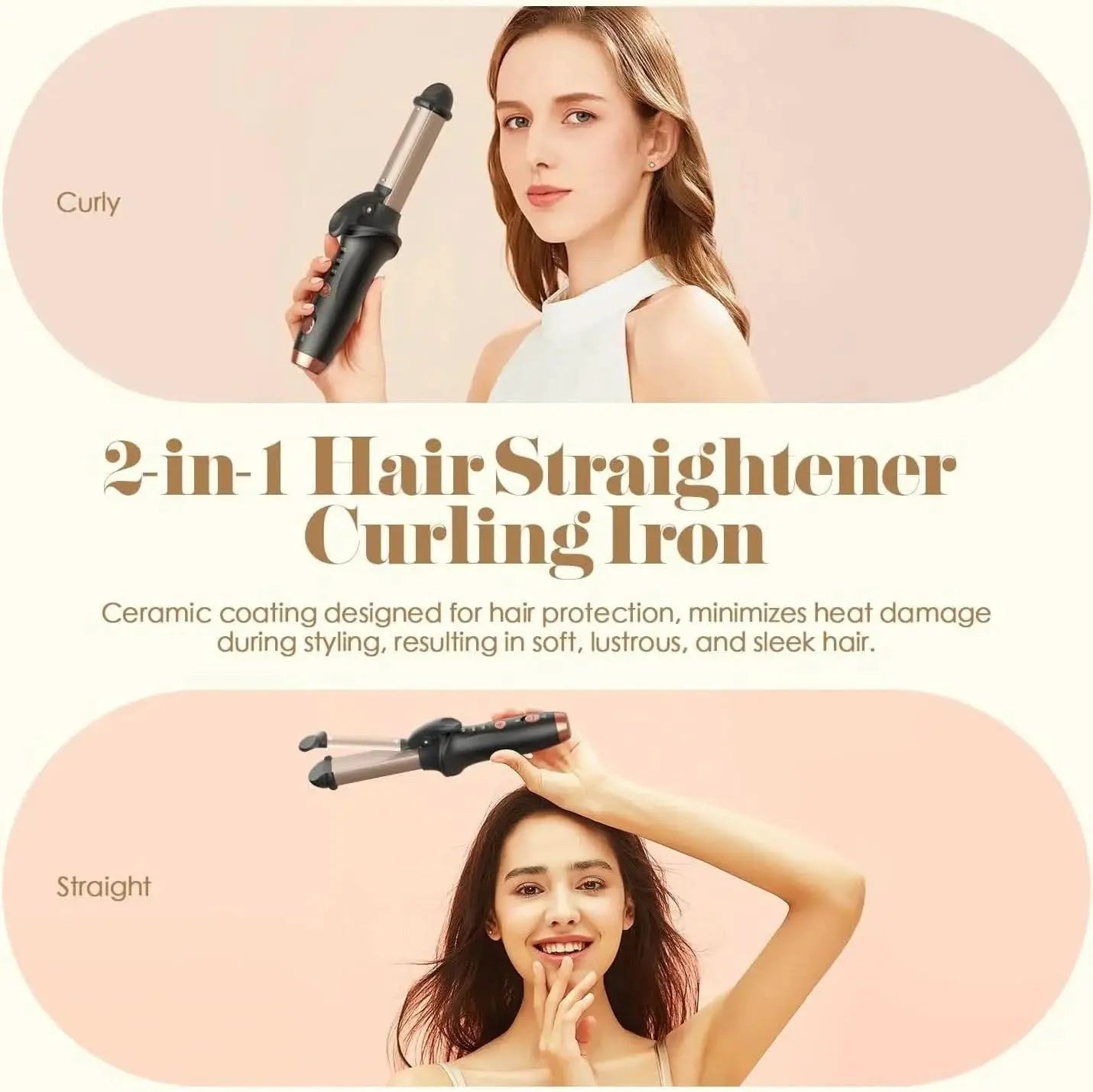 Rechargeable Cordless Hair Curler - Divine Beauty