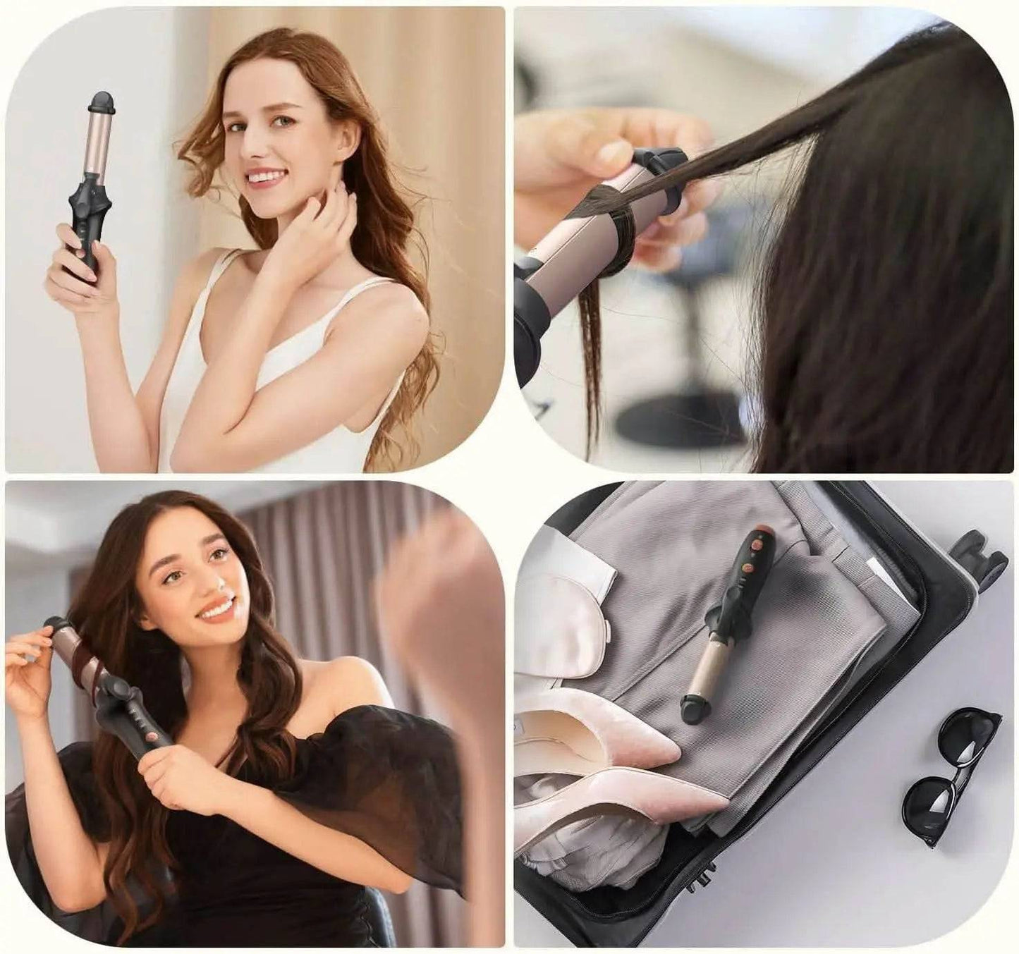 Rechargeable Cordless Hair Curler - Divine Beauty