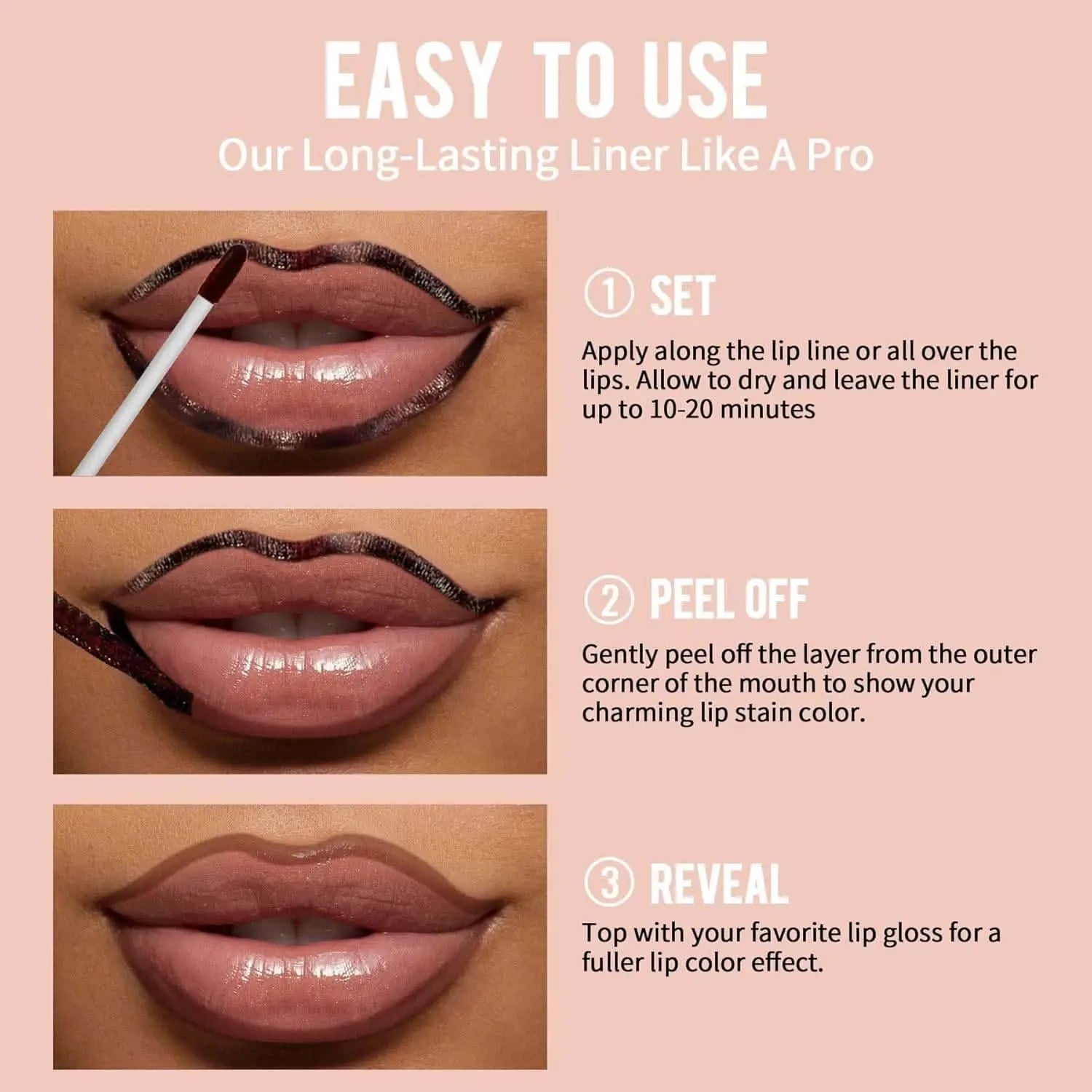Divine Peel-Off - Lip Liner Stain - Divine Beauty