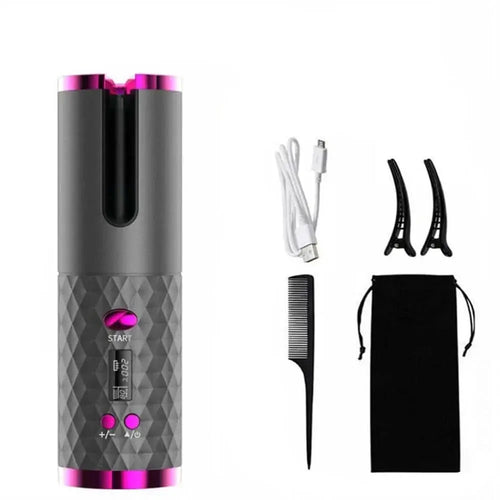🔥 New Cordless Automatic Hair Curler – Salon-Perfect Waves in Minutes! - Divine Beauty
