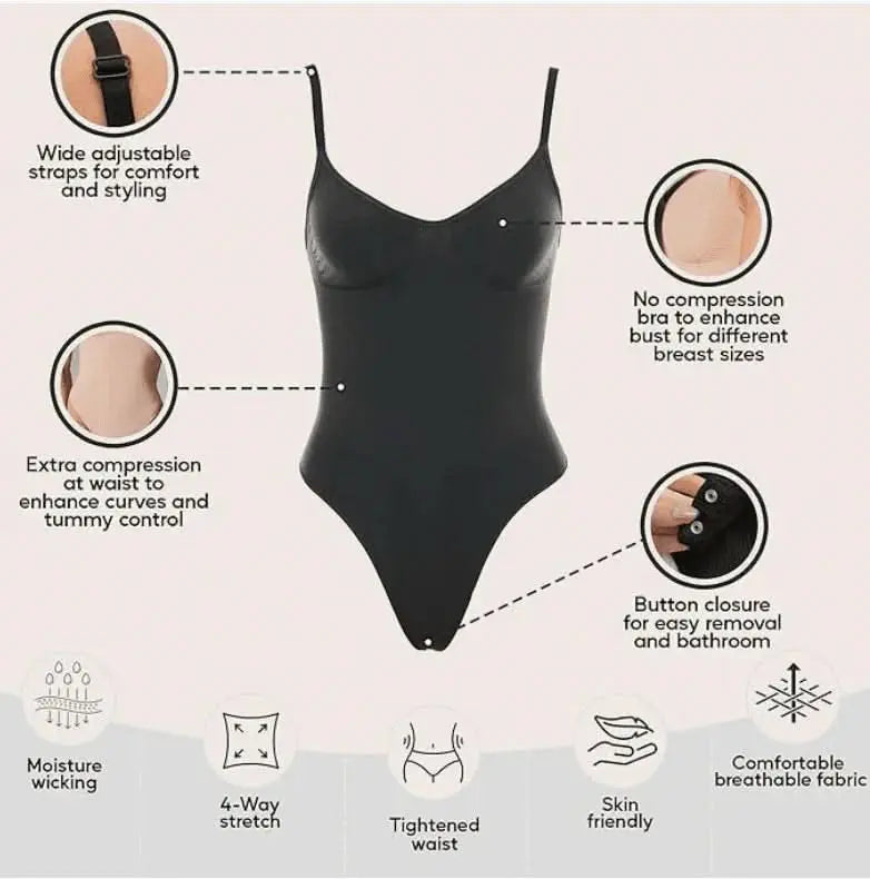 Viral Snatched Bodysuit - Divine Beauty