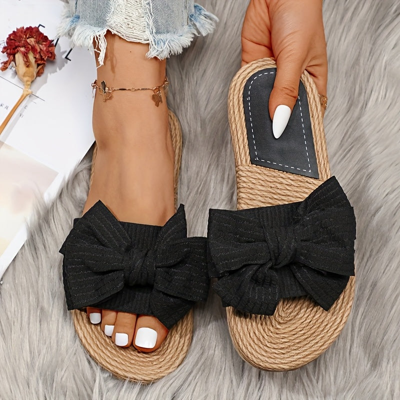 Women's Slide Sandals - Casual Flat Summer