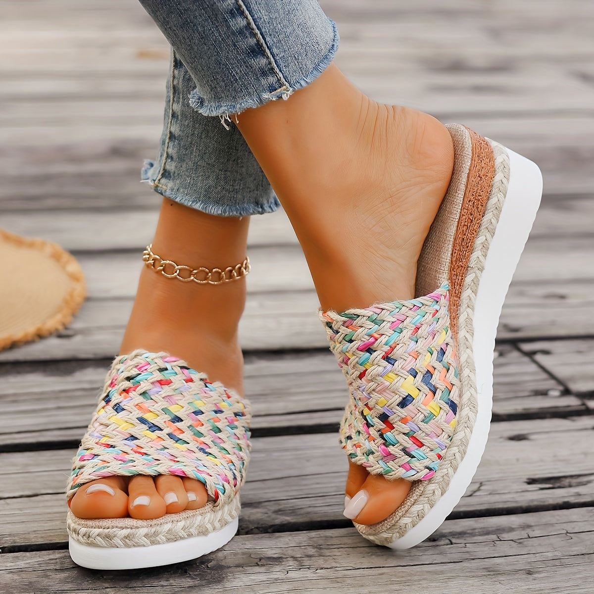 Platform Slip On Summer Comfort