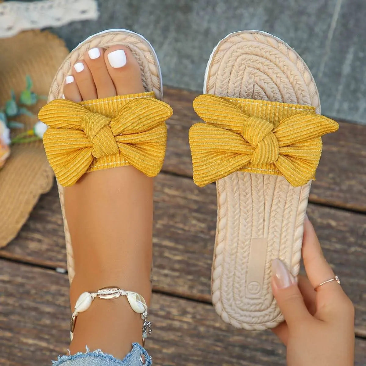 Summer Beach Sandals - Divine Beauty