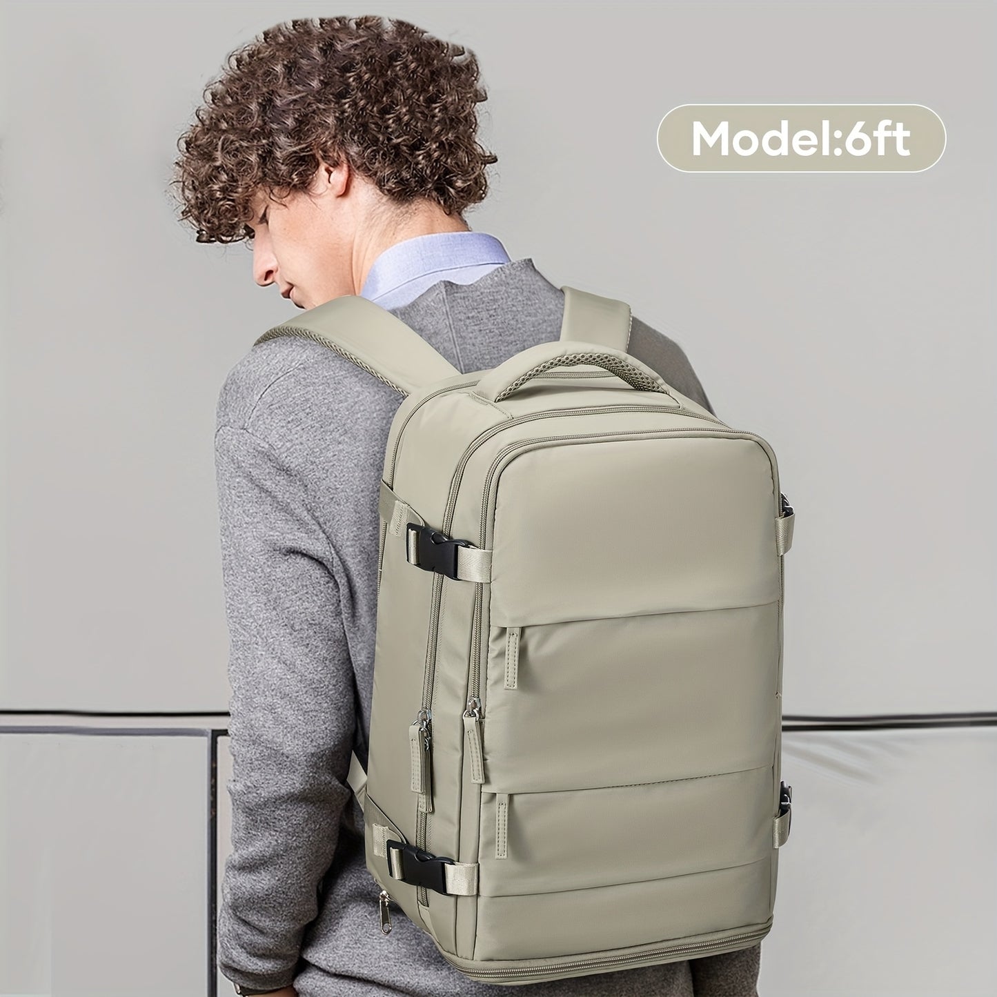 Ryanair handbagage 40x20x25 inch handbagagetas voor onder de stoel Nieuwe Easyjet handbagage-rugzak Handbagage-rugzak Rugzak Casual dagrugzak Schooltas Geschikt voor 35,56 cm Laptop