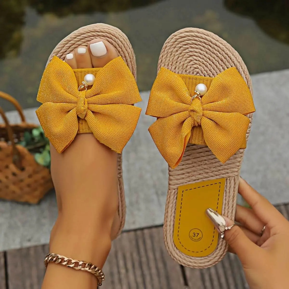 Women's Slide Sandals - Casual Flat Summer - Divine Beauty