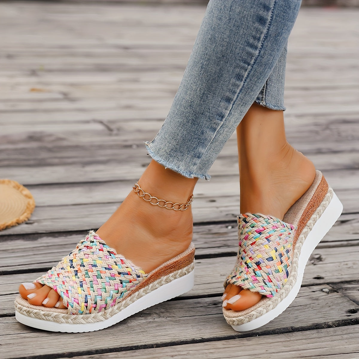 Platform Slip On Summer Comfort