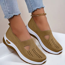 Trendy Women's Breathable Knit Sneakers