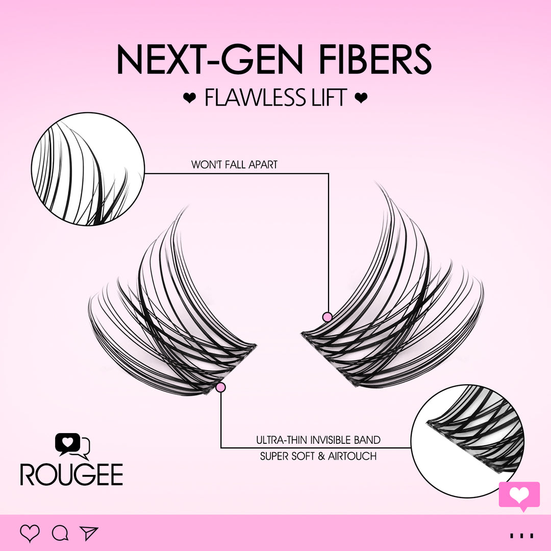 Lash Extensions at home  - Invisible Band