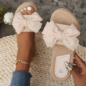 Women's Slide Sandals - Casual  Flat Summer