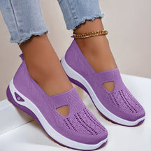 Trendy Women's Breathable Knit Sneakers