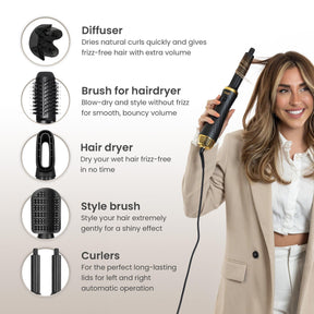 ✨  Divine Styler Pro 7 in 1:The Secret to Salon Hair at Home! ✨