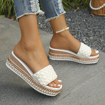 Summer Slip-On Open Toe - Divine Beauty