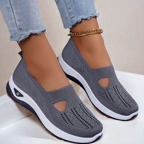Trendy Women's Breathable Knit Sneakers