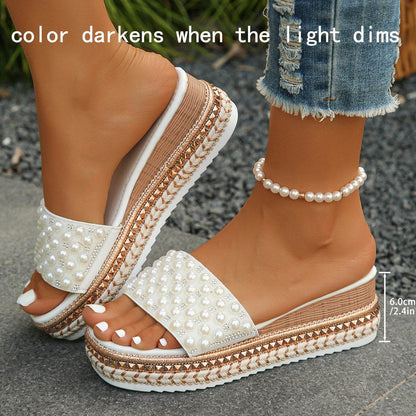 Summer Slip-On Open Toe - Divine Beauty