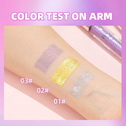 FFOrder Waterproof Sequins Sparkling Crystal Diamond Mascara - Divine Beauty