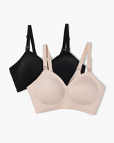 SMOOTH - Ultraweicher &amp; Omni Schwangerschafts-Still-BH (2er-Pack)