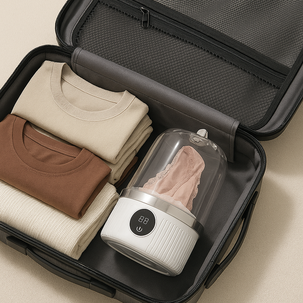 Divine Wash™ Portable Mini Washer — Clean, Care & Convenience in One Smart Device!