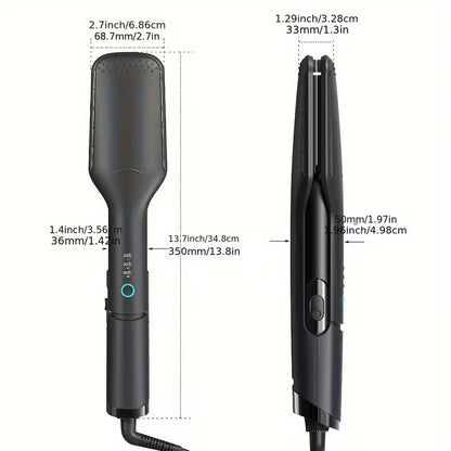 2-in-1 Hair Straightener & Dryer