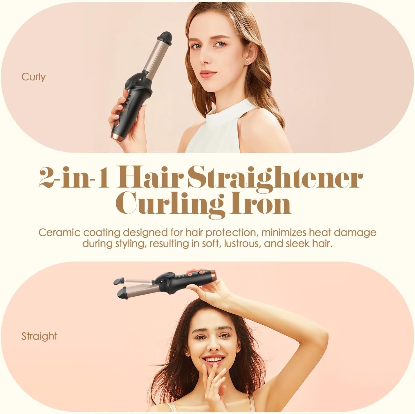 Rechargeable Cordless Hair Curler