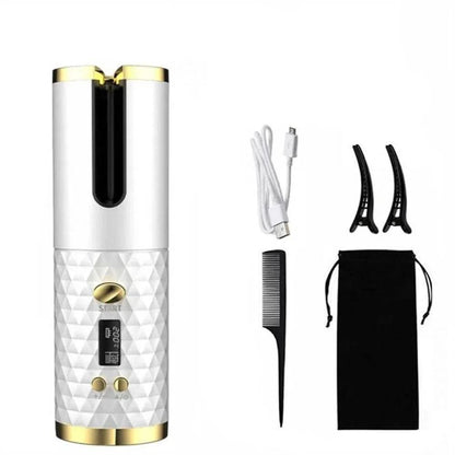 🔥 New Cordless Automatic Hair Curler – Salon-Perfect Waves in Minutes! - Divine Beauty