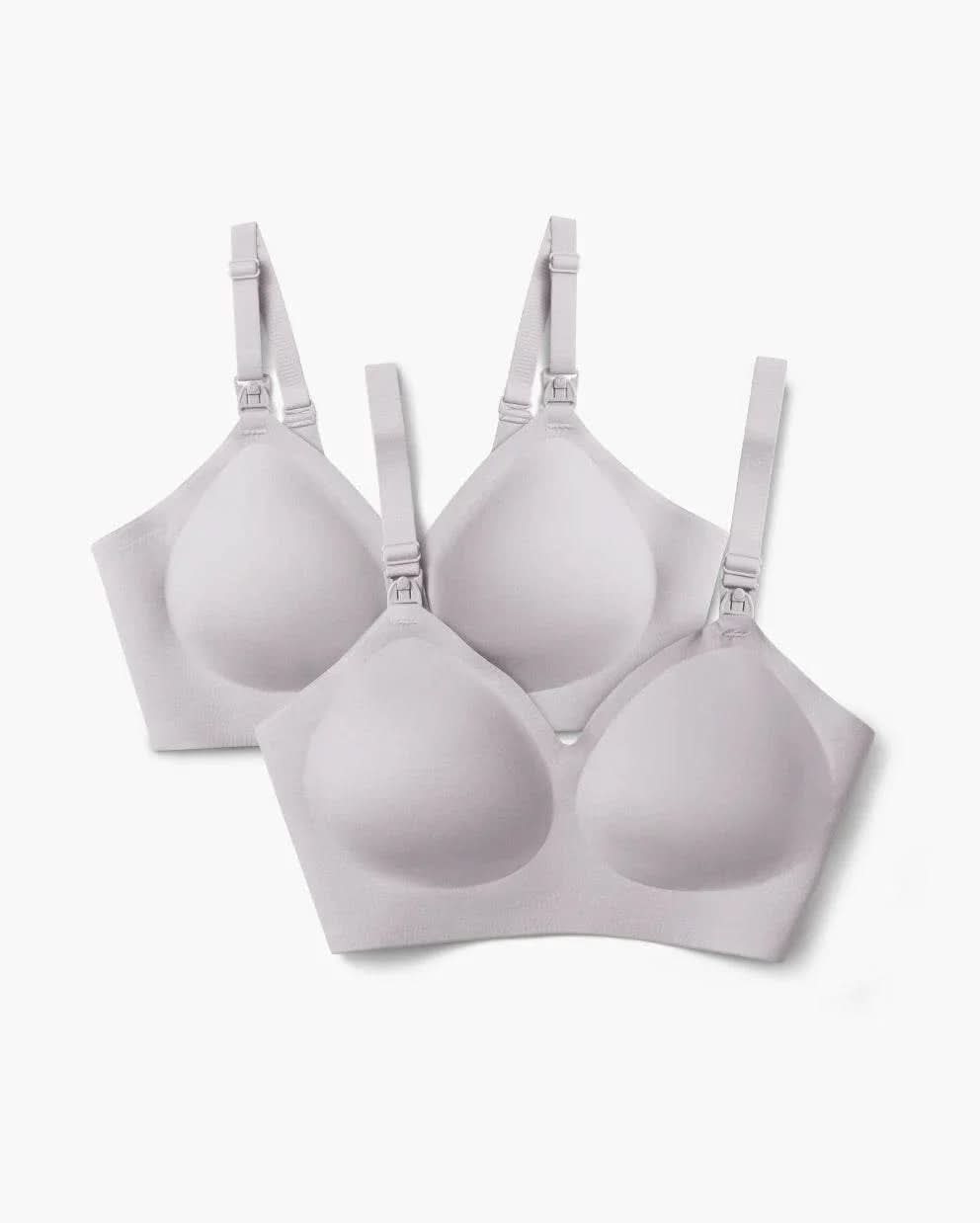 SMOOTH - Ultra Soft & Omni Maternity Nursing Bra (2 Pack) - Divine Beauty