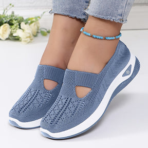 Trendy Women's Breathable Knit Sneakers
