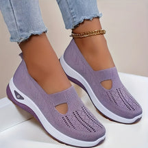 Trendy Women's Breathable Knit Sneakers