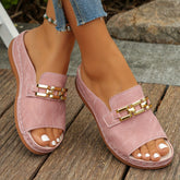 Sommer Neue Mode Vielseitige Sandalen