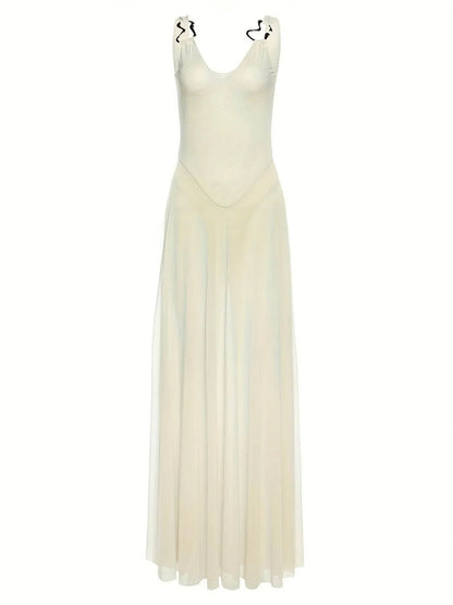 Soleil Blanc - Summer Maxi Dress - Divine Beauty